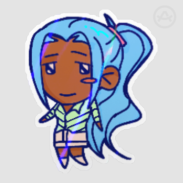 Vivi Holographic Sticker