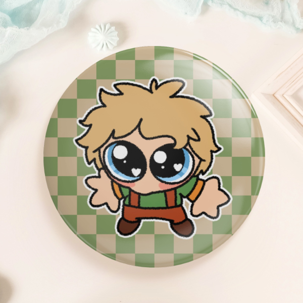 Tiny Tonio Cartonio | Button Pin