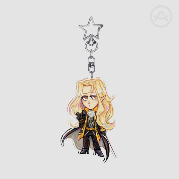 Alucard Clear Acrylic Keychains