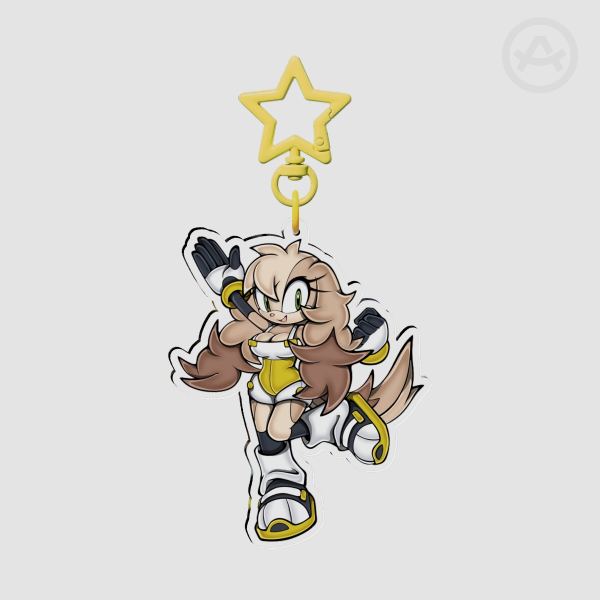 Clear Acrylic Keychains