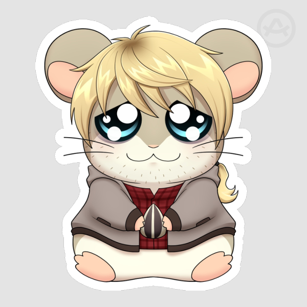 Hamham Lawrence Oleander Sticker
