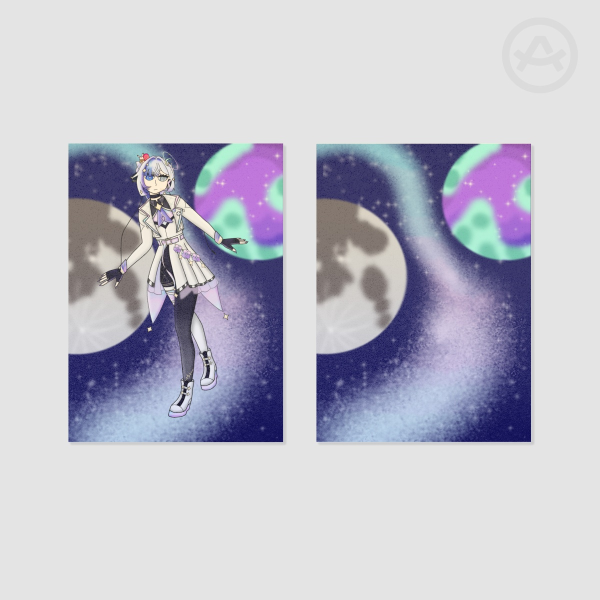 Rin Penrose ACEO Pearl Paper Photocards