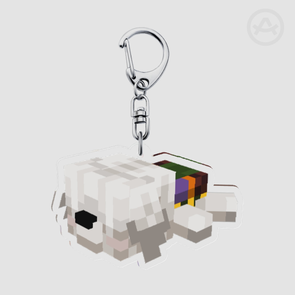 2.5 Inch Labyrinth - Ambrosius Acrylic Keychain