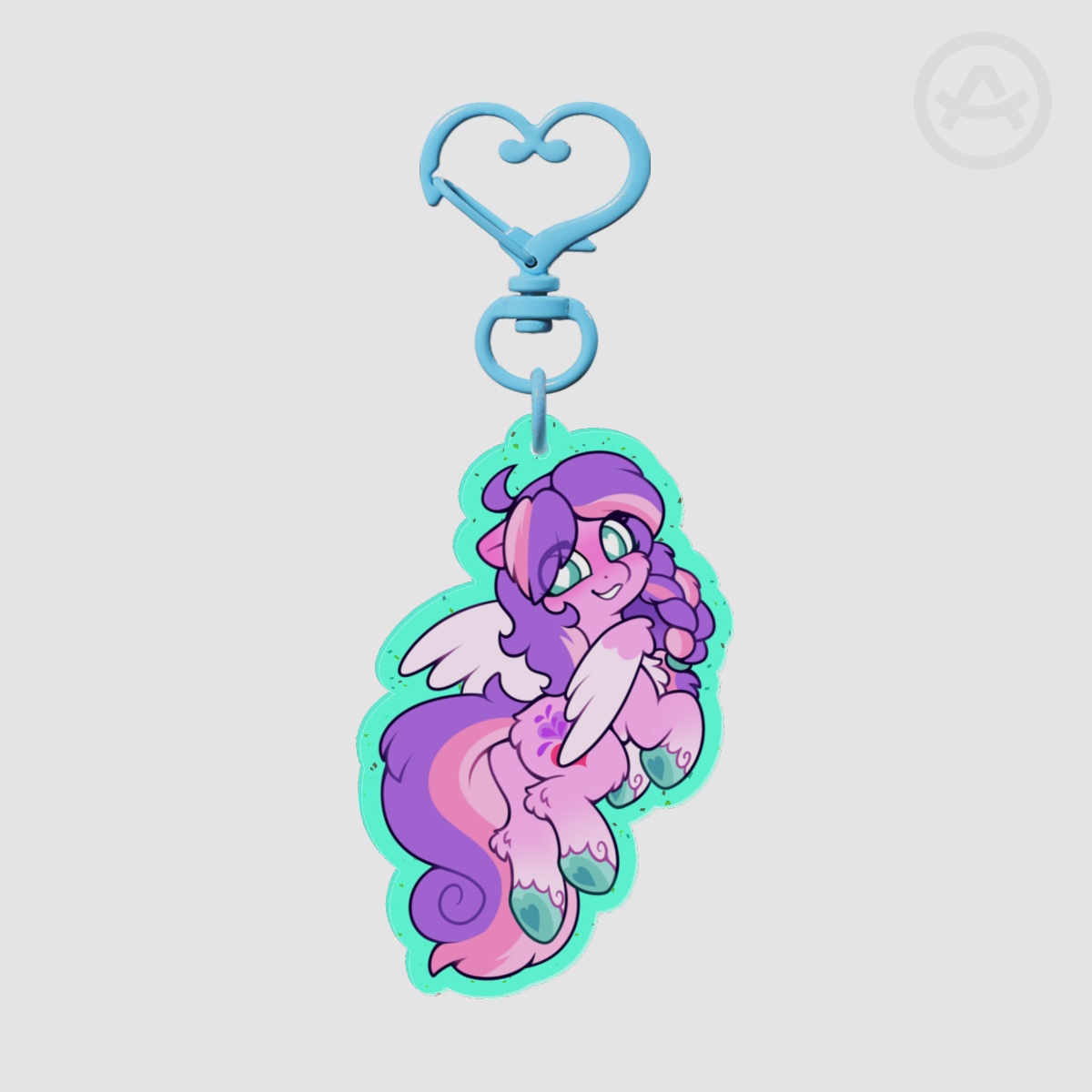 Pop Crush Sparkle Keychain