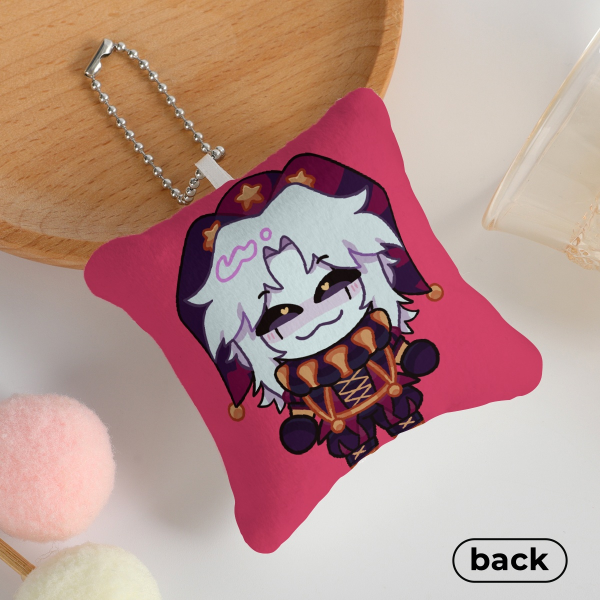 Pierrot Pillow Keychains