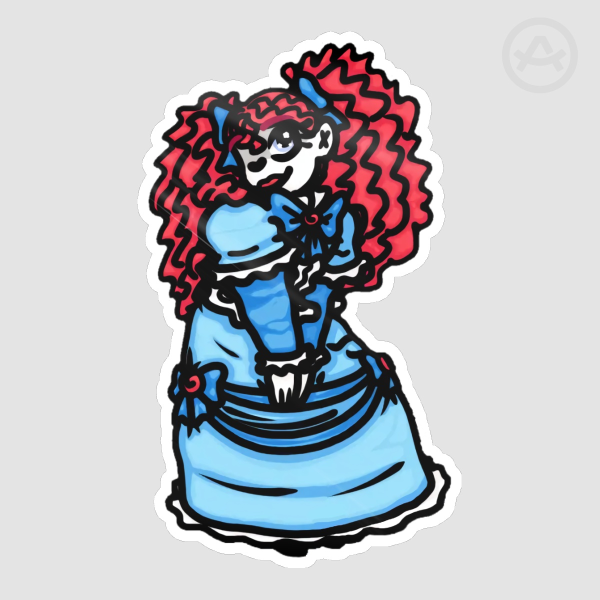 Poppy sticker