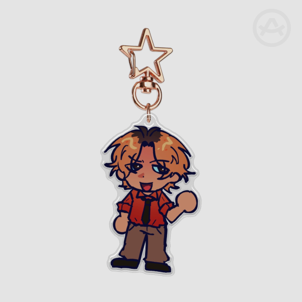 OFFICE WRECK AU 👔 SK3TCHYT EPOXY CLEAR KEYCHAIN