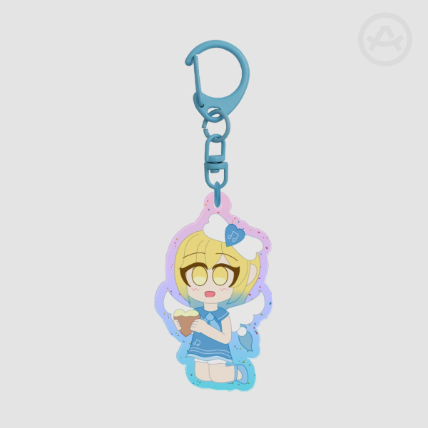 Noa Cookie Glitter Keychain