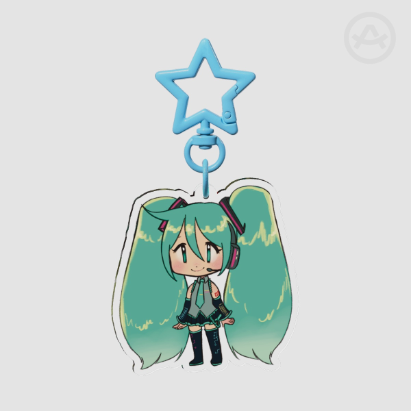 Hatsune Miku Keychain