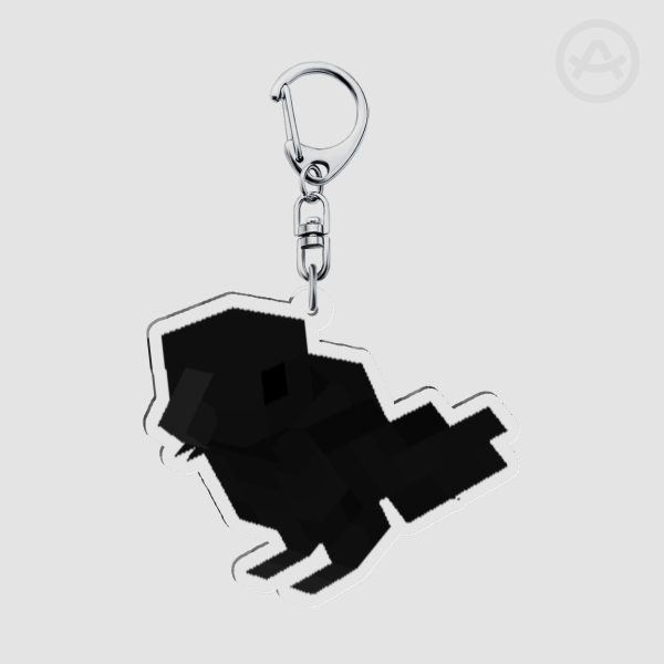 2.5 Inch Dead By Daylight - Crow Acrylic Keychain