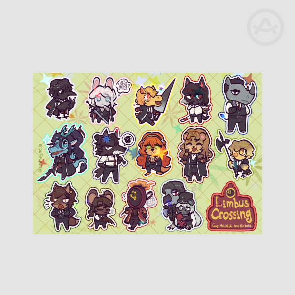 [Limbus Company] Limbus Crossing Sticker Sheet