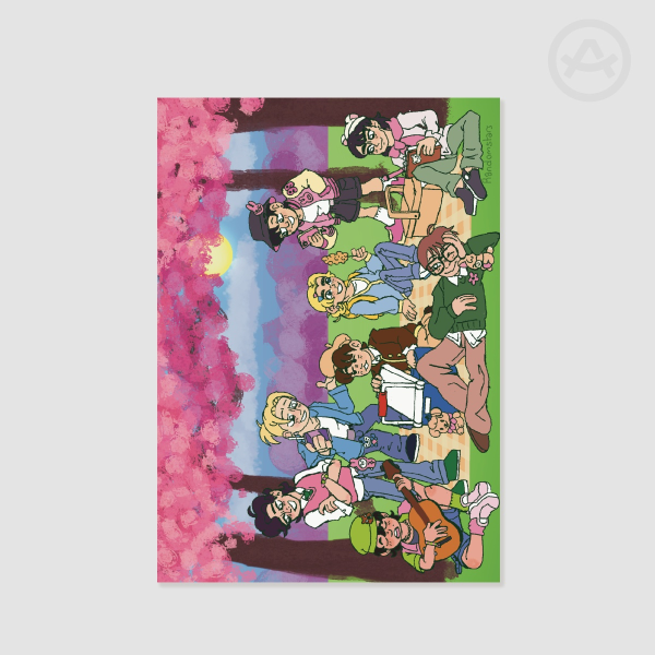 Stray Kids Cherry Blossom Picnic Poster Printing