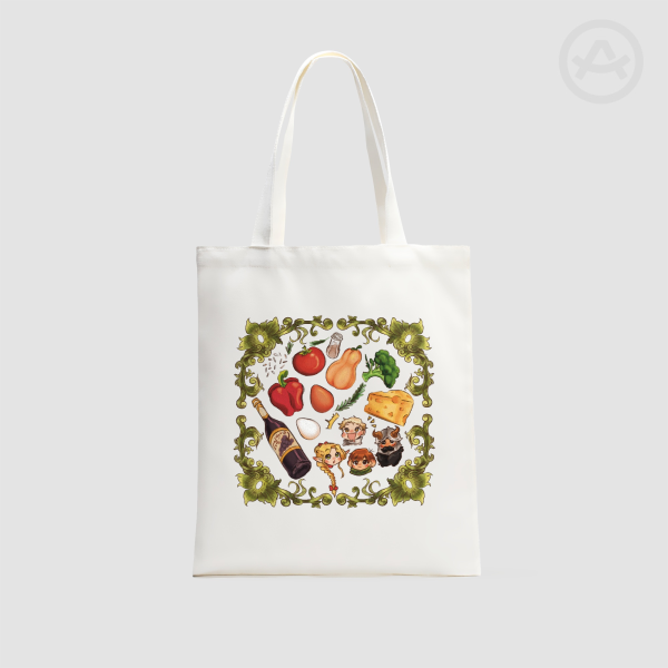 Dungeon Meshi Tote Bag - 13.7″x15.7″(35x40cm) Design B