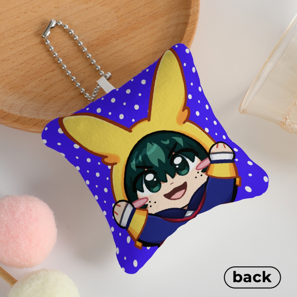 Deku Pillow Keychains