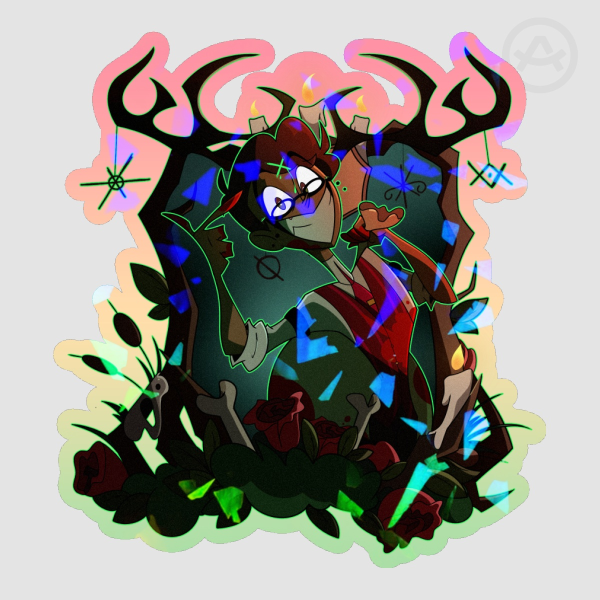 Buckshot- Hazbin Hotel Sticker