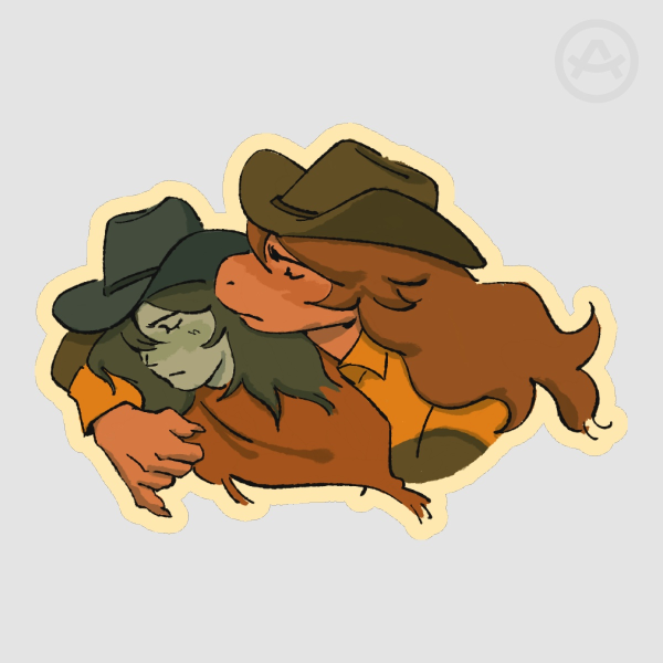 Cowboy Krusie Sticker