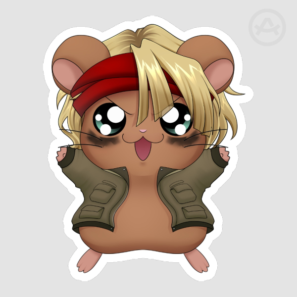 Hamham Derek Goffard Sticker