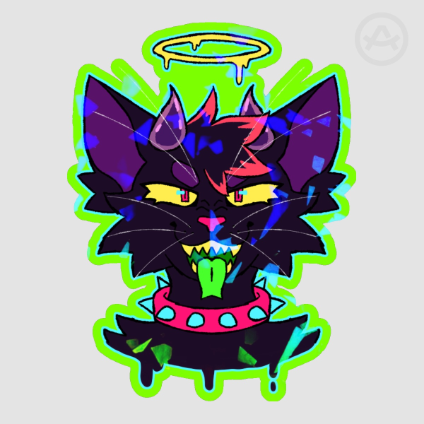 Scene Cat Blehhhh (Fursona)