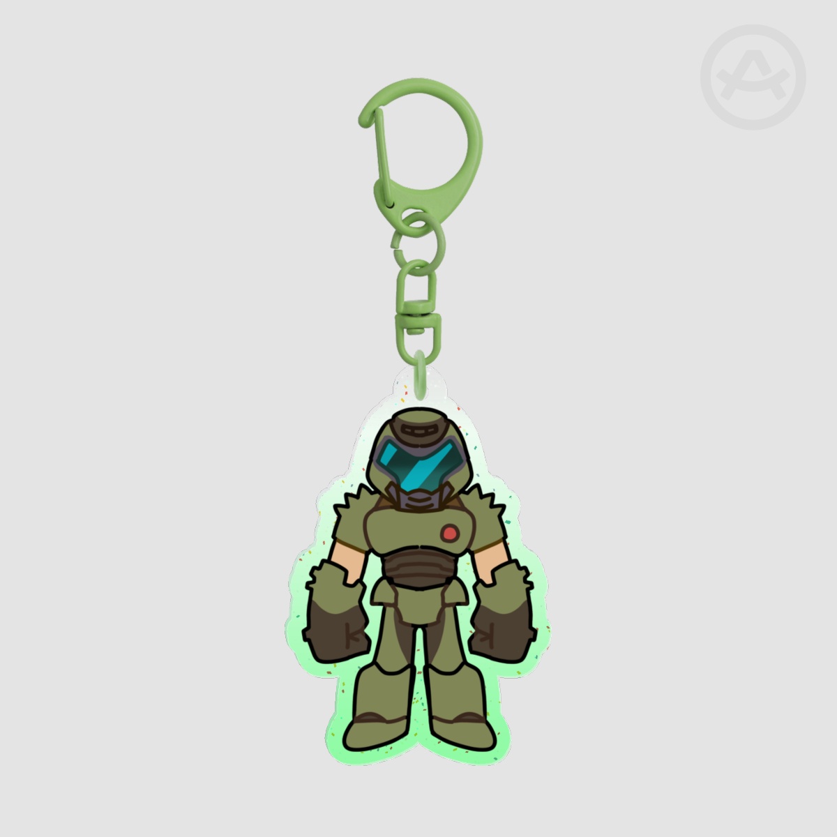 Doom Guy (Acrylic Keychain)