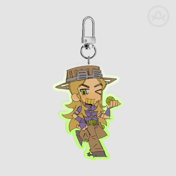 Gyro Zeppeli Acrylic Keychain
