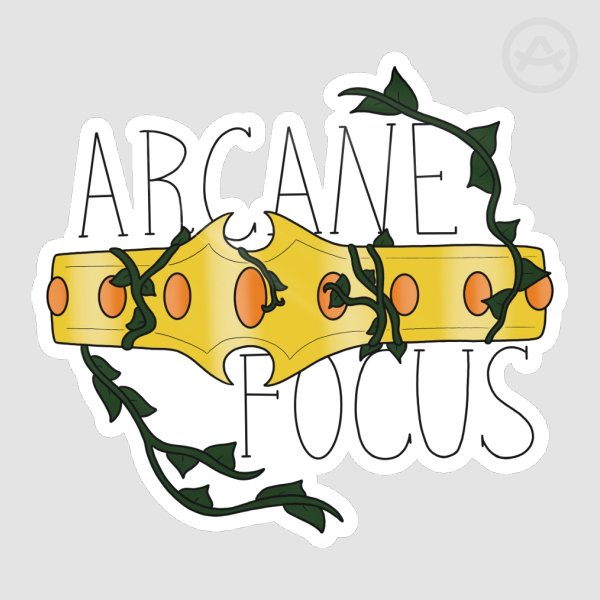 Arcane Focus Die Cut Stickers