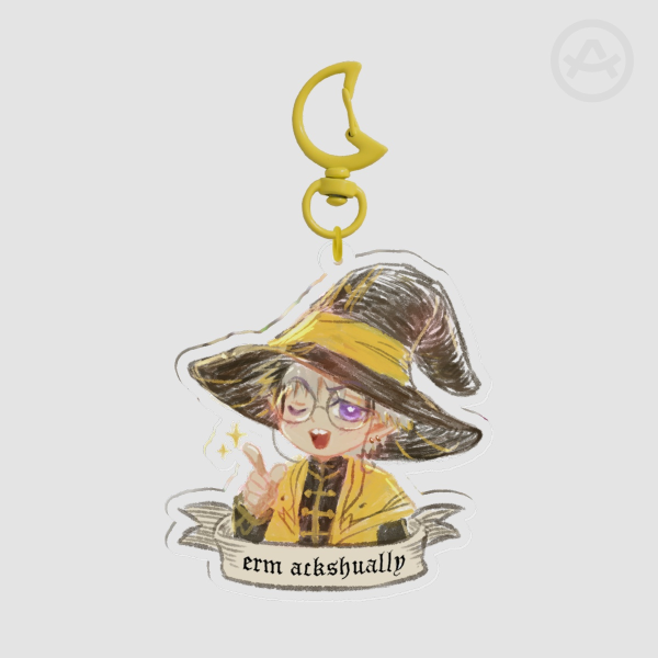 Citrine Ruze Acrylic Keychain