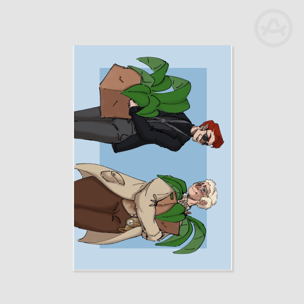 Aziracrow Plant Poster A4