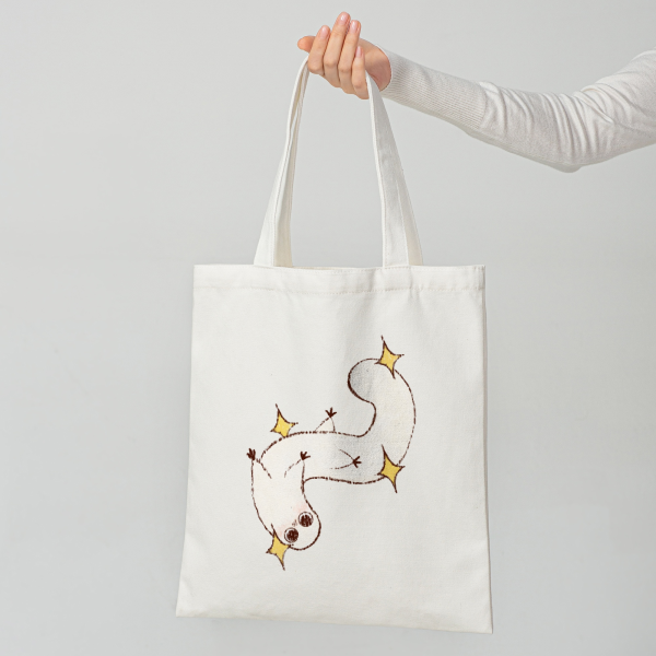 Brush Buddy from Witch Hat Atelier || Canvas Tote Bag
