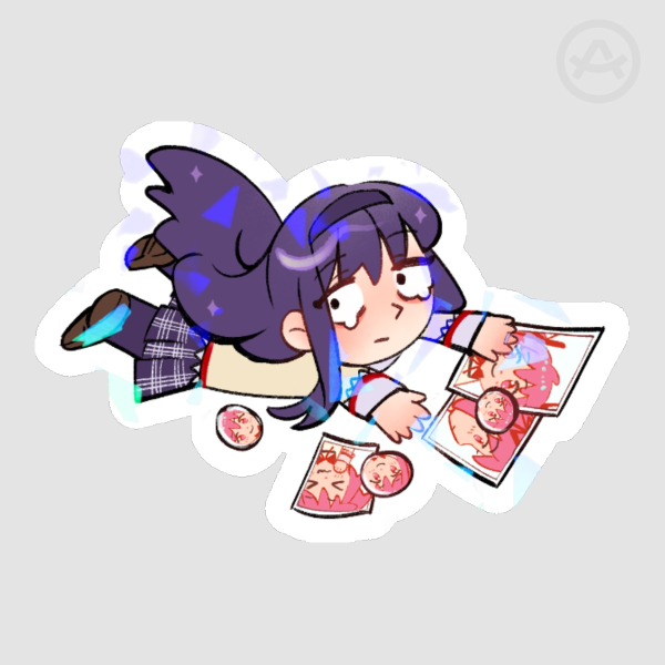 Homura Tripping Vinyl Sticker