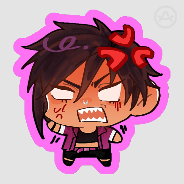 Invisigal Stickers