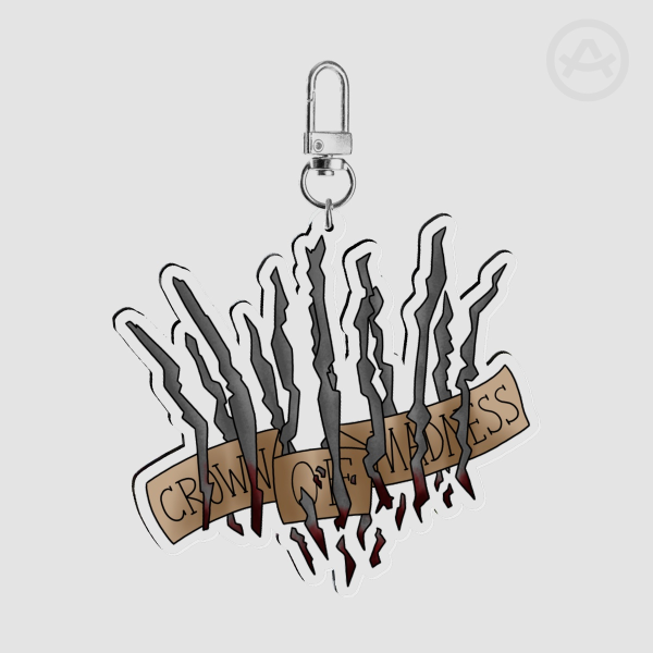 Crown of Madness Acrylic Keychains