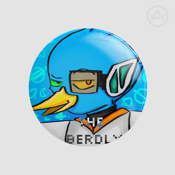 Berdly deltarune Badge