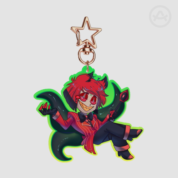 HAZBIN HOTEL- Alastor Keychain