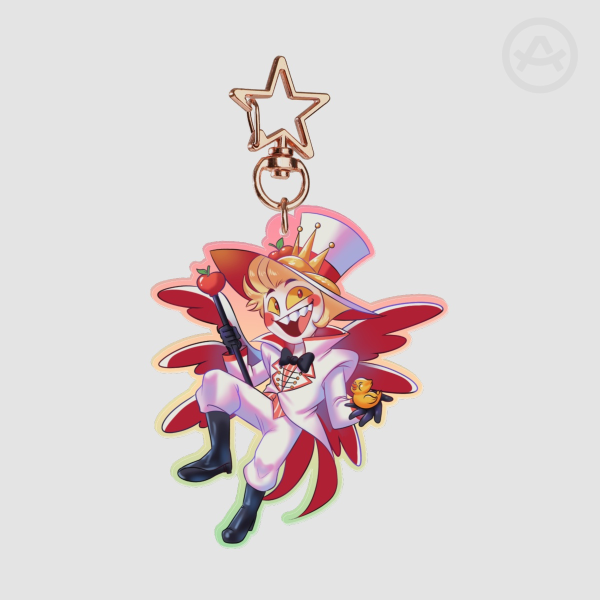 HAZBIN HOTEL- Lucifer Keychain