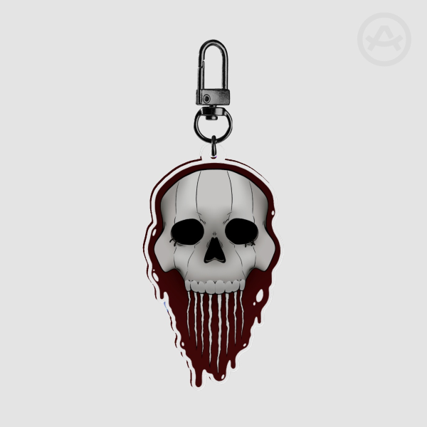 Ghost Subtle Keychain