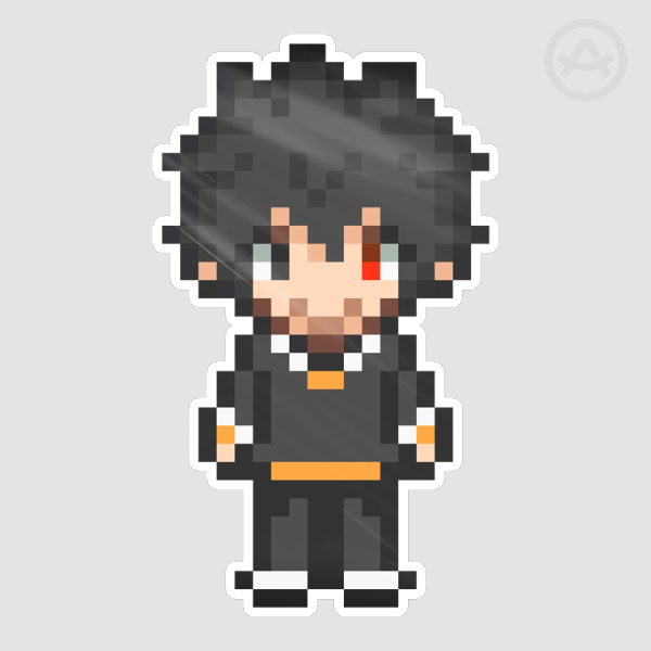 AITSF / AINI - Ryuki Pixel Sticker