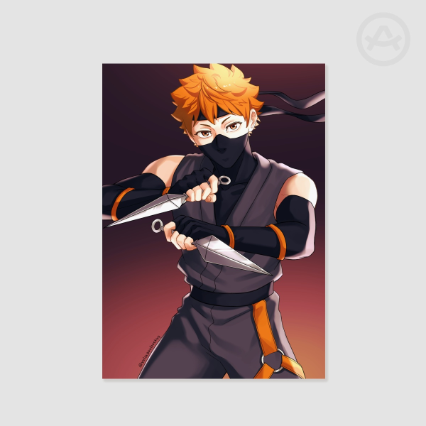 Ninja Hinata Poster Printing