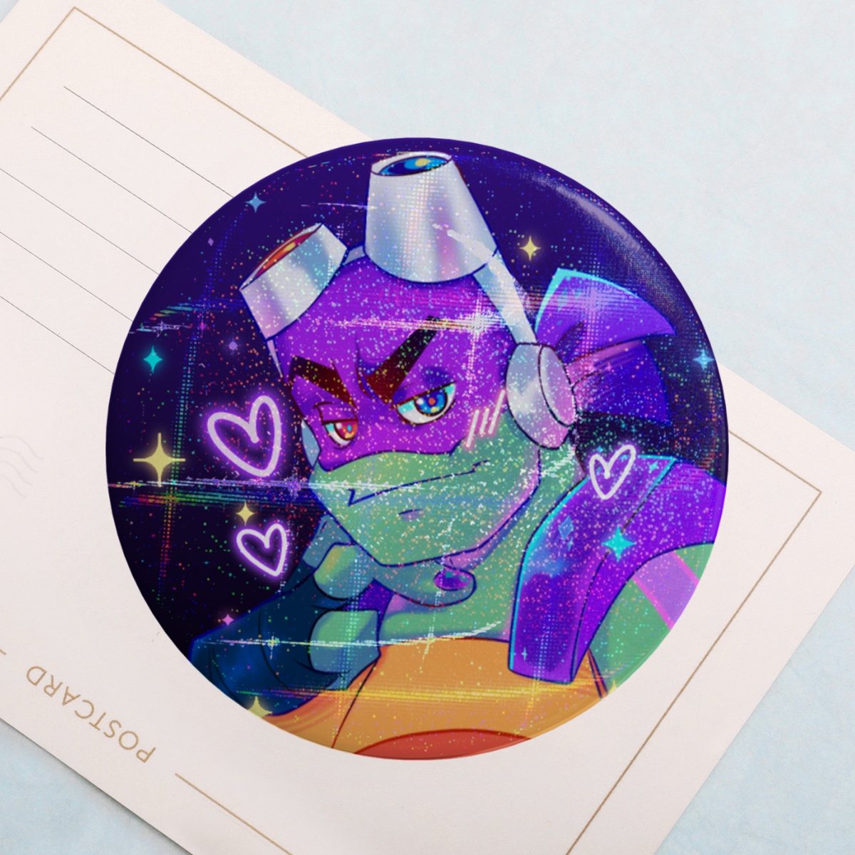 Rottmnt Donnie // Holographic Button