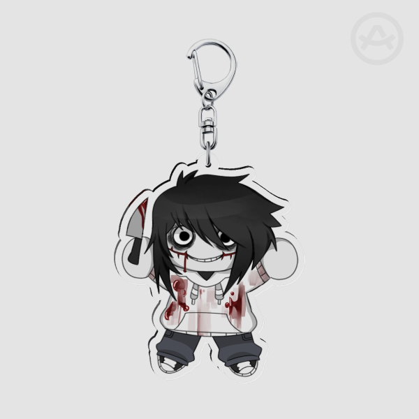 Jeff The Killer Keychain