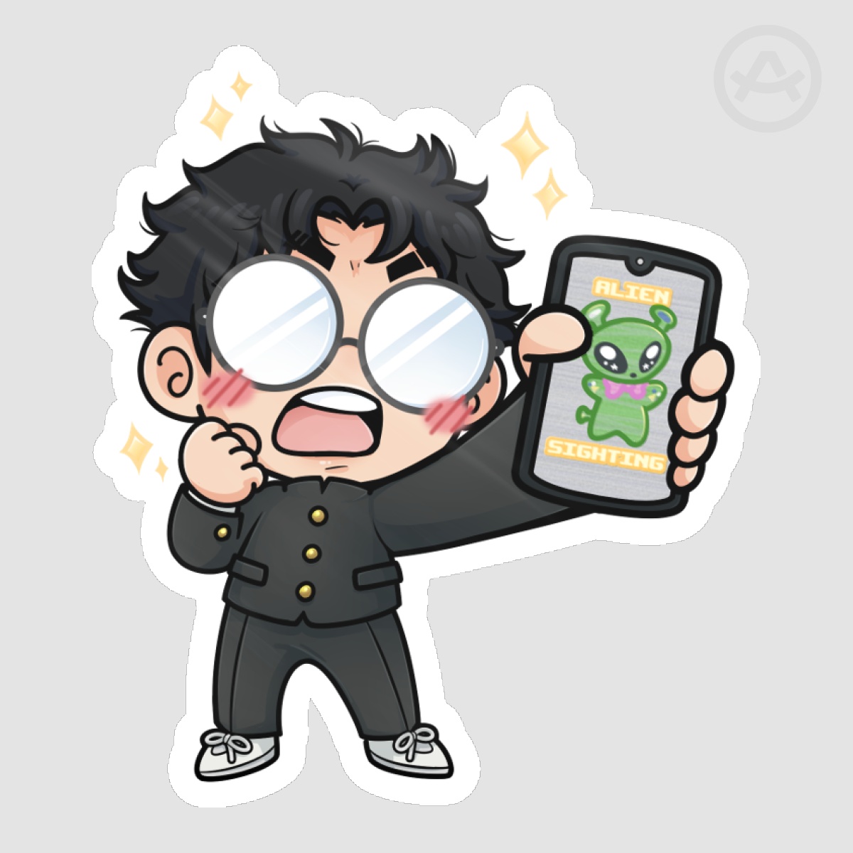 Okarun Sticker