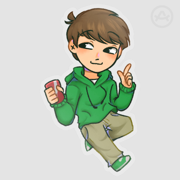 Edd┊Clear Sticker