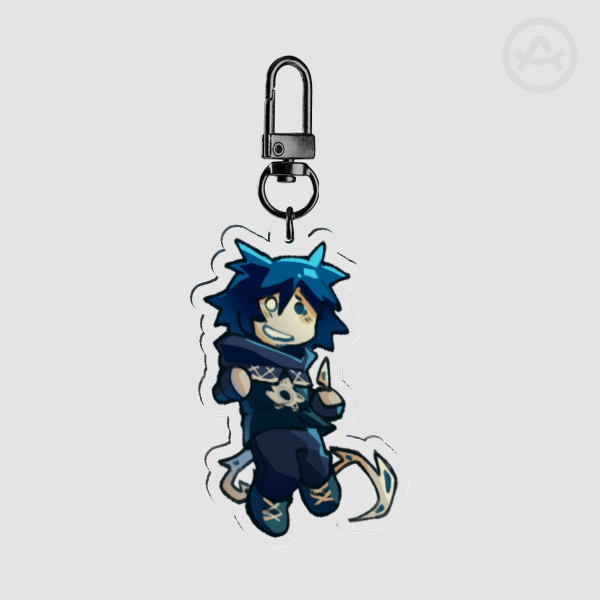 Two Time Acrylic Keychain