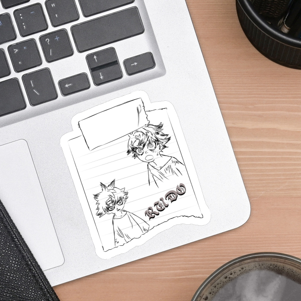 Kid Rudo Surebrec Die Cut Stickers