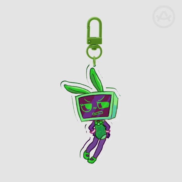 Late Night Vee Keychain