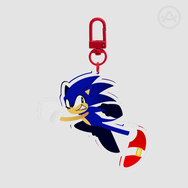 Sonic the Hedgehog Acrylic Keychain