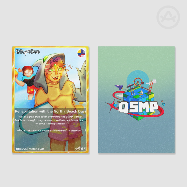 Stupiduo summer collab Photocard