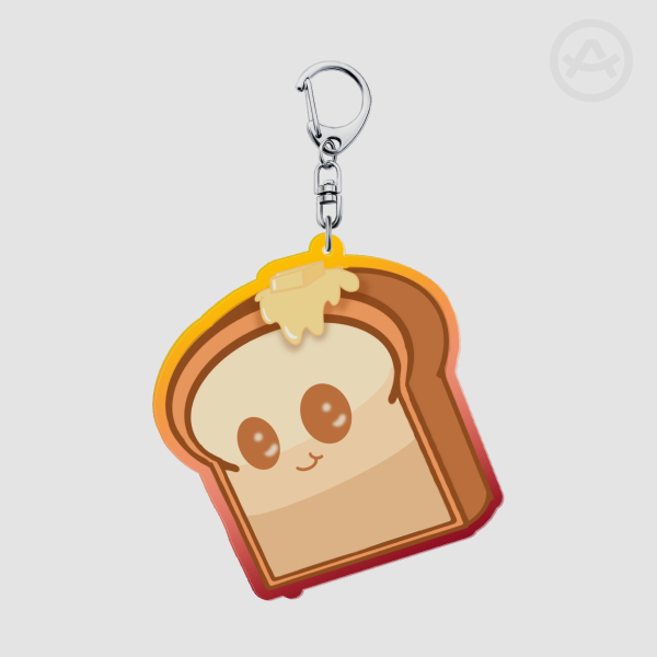 Bread and Butter (Acrylic Keychain)