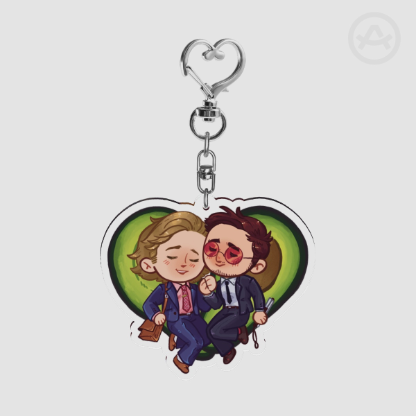 MattFoggy avocado at law keychain