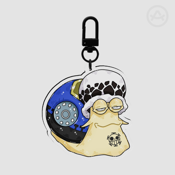 trafalgar law transponder snail / den den mushi