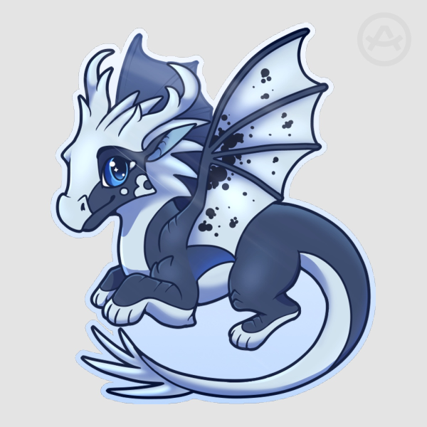 Whiteout Sticker